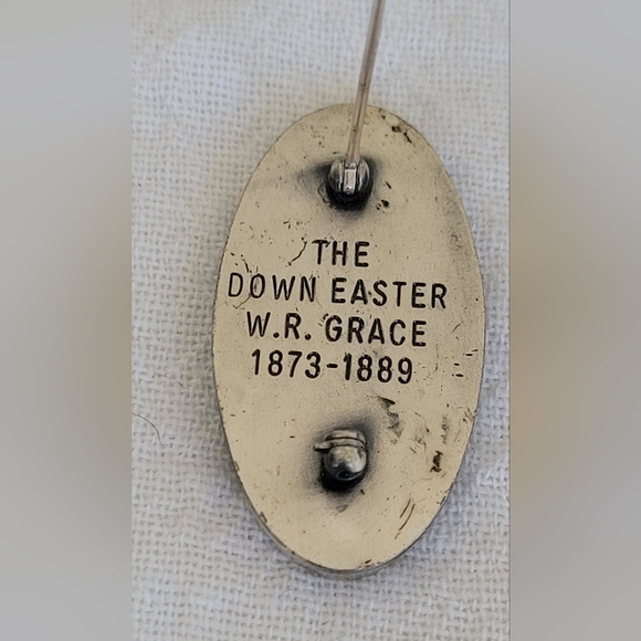 PIN SAILING VESSEL - THE DOWN EASTER W.R. GRACE 1873 - 1879 - Picture 2 of 10